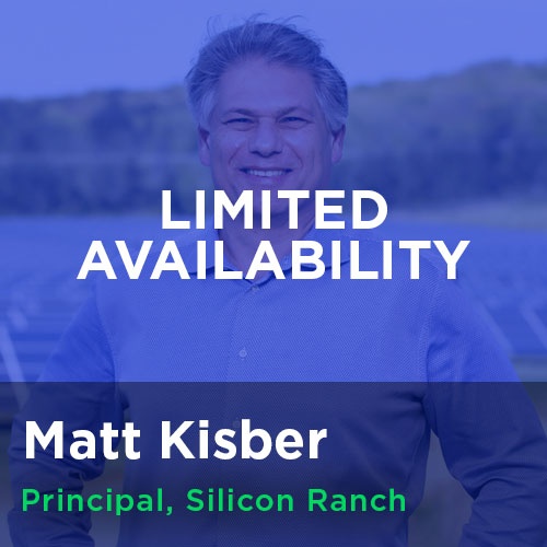 Matt Kisber – Renewable Energy and Its Impact on the Environment, Rural Communities, and Job Creation